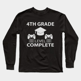 4TH Grade Level Complete Long Sleeve T-Shirt